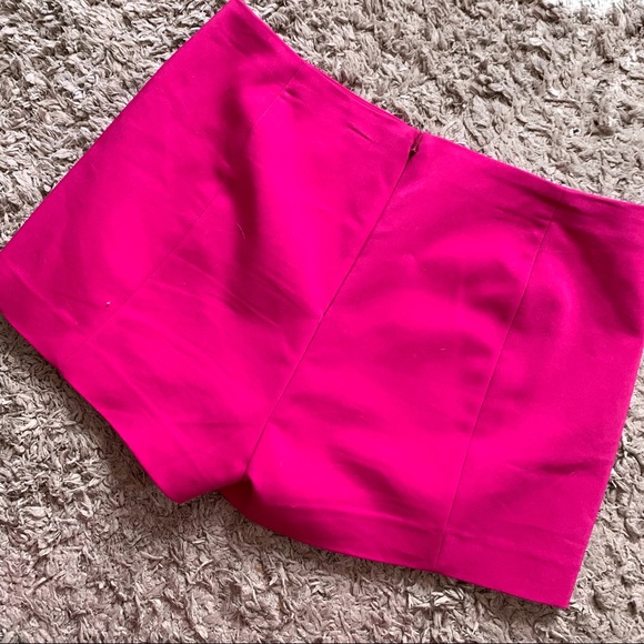 Express Faux Wrap Skort - Magenta - Picture 4 of 6
